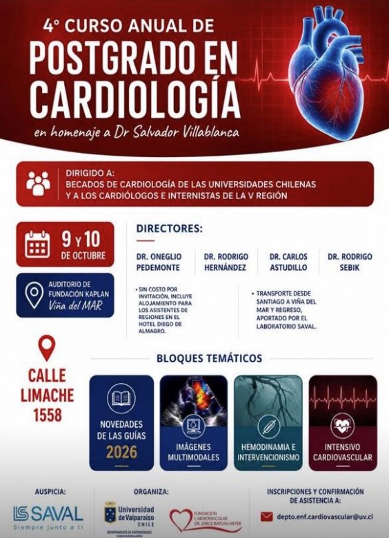 4° Curso Anual de Postgrado en Cardiología